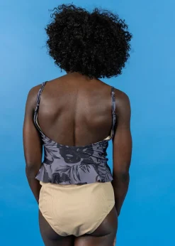 Kortni Jeane Tropical Night | Scoop Back Top TropicalNight Discount