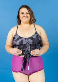 Kortni Jeane Tropical Night | Tied-Up Top TropicalNight Clearance