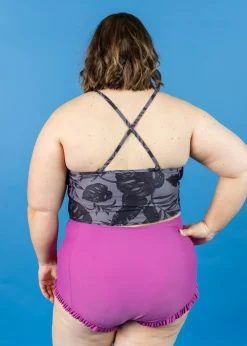 Kortni Jeane Tropical Night | Tied-Up Top TropicalNight Clearance