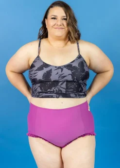 Kortni Jeane Tropical Night | Tied-Up Top TropicalNight Clearance
