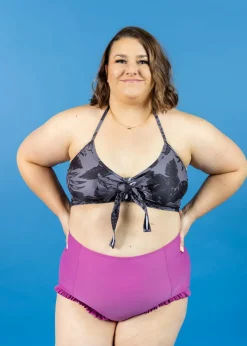 Kortni Jeane Tropical Night | Tied-Up Top TropicalNight Clearance