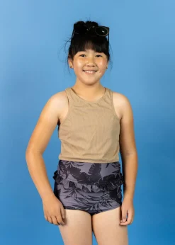 Kortni Jeane Tropical Night | Youth Mid-Ruffle Bottoms TropicalNight Clearance
