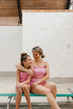 Kortni Jeane Ultimate Pink | Bandeau Top UltimatePink Hot
