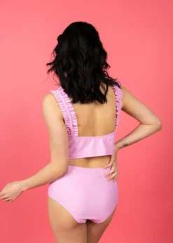 Kortni Jeane Ultimate Pink | Mid-Rise Bottoms UltimatePink Clearance