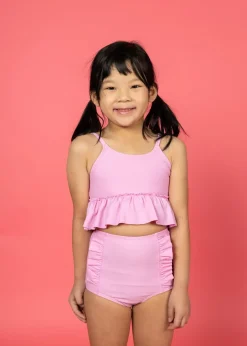 Kortni Jeane Ultimate Pink | Mini Peplum Top UltimatePink Online