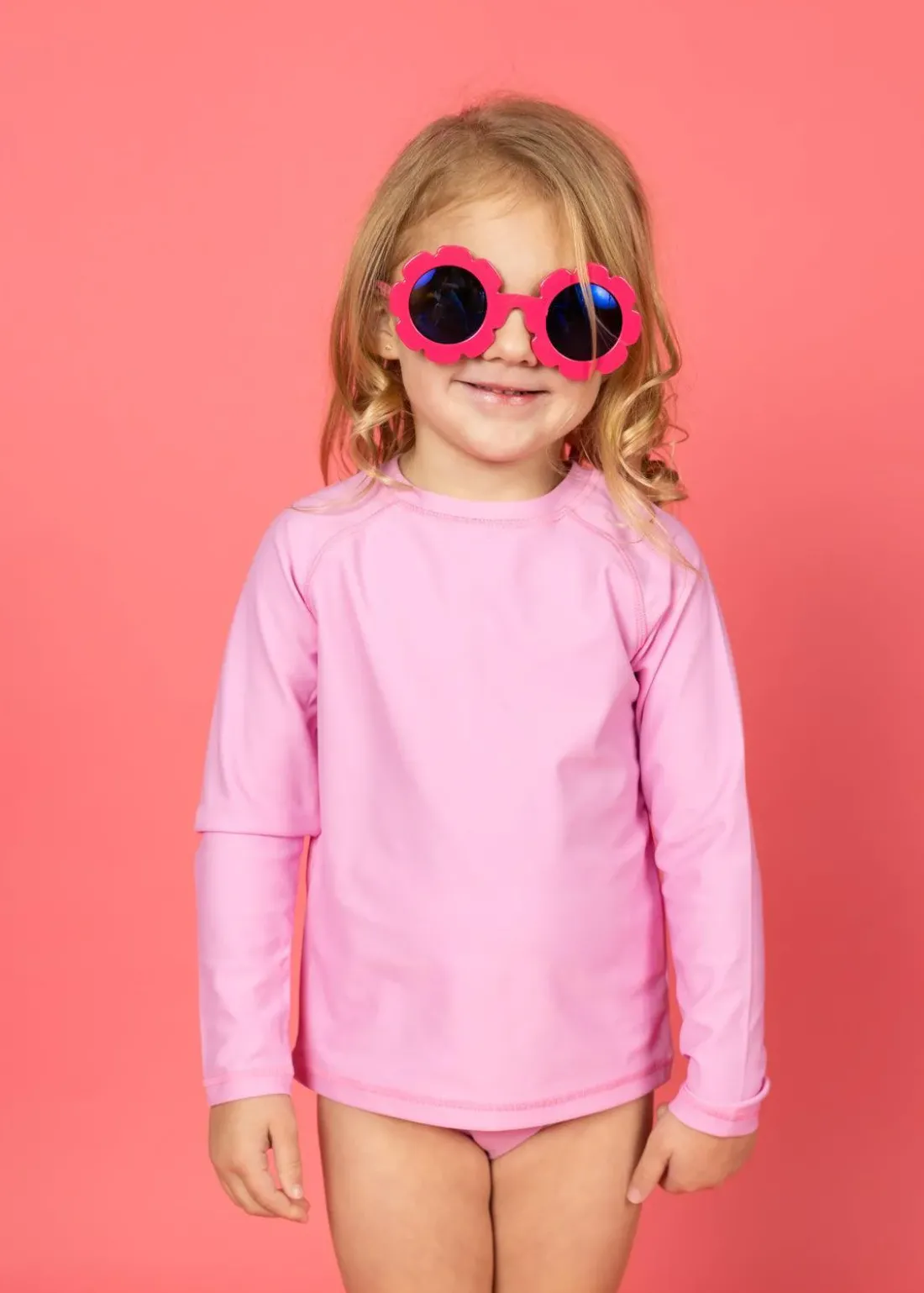 Kortni Jeane Ultimate Pink | Mini Rashguard Top (Unisex) UltimatePink Sale
