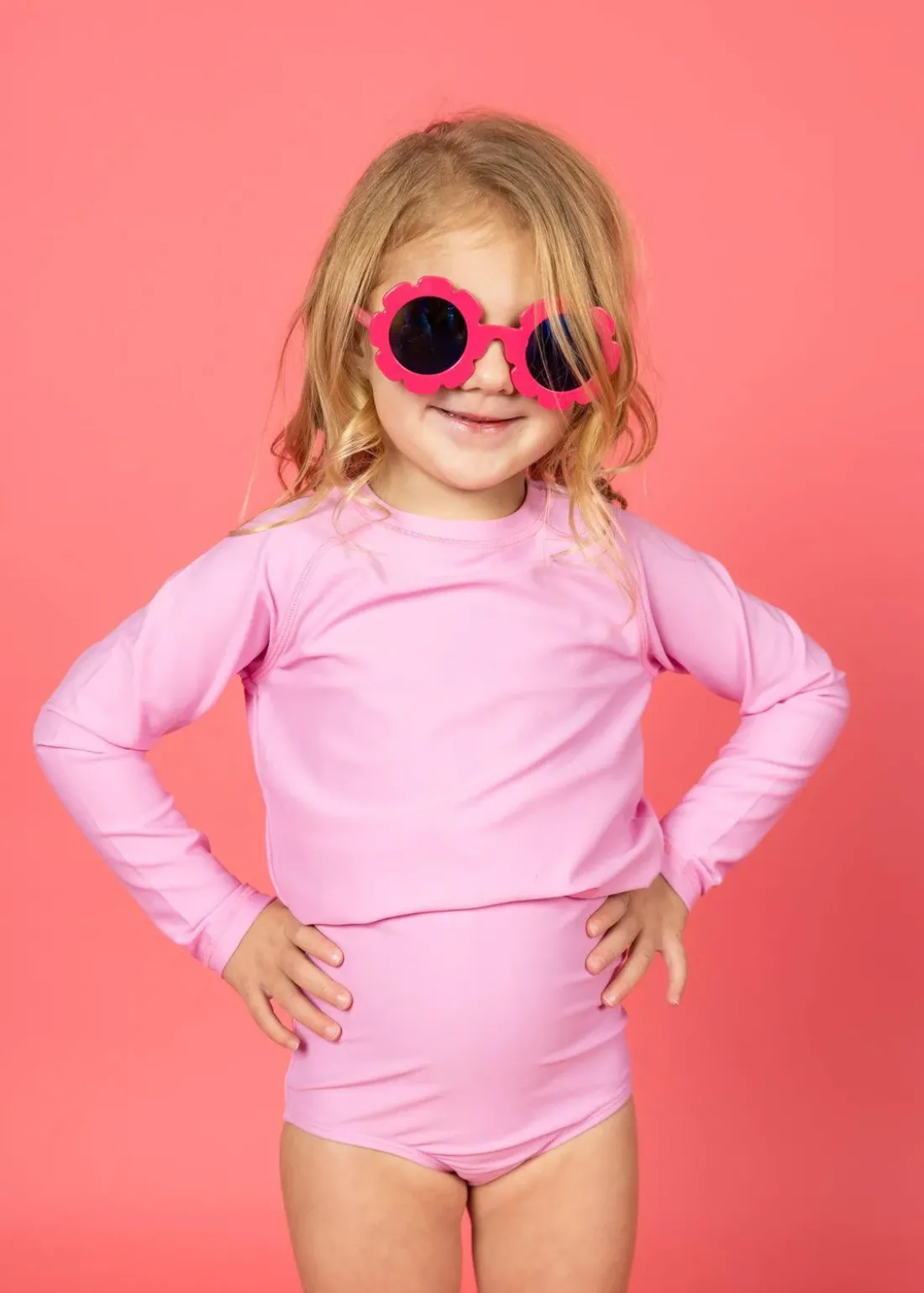 Kortni Jeane Ultimate Pink | Mini Rashguard Top (Unisex) UltimatePink Sale