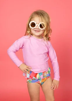 Kortni Jeane Ultimate Pink | Mini Rashguard Top (Unisex) UltimatePink Sale