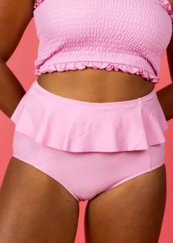 Kortni Jeane Ultimate Pink | Peplum Bottoms UltimatePink New
