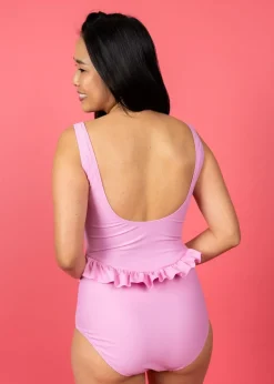Kortni Jeane Ultimate Pink | Skirted One-Piece UltimatePink Sale