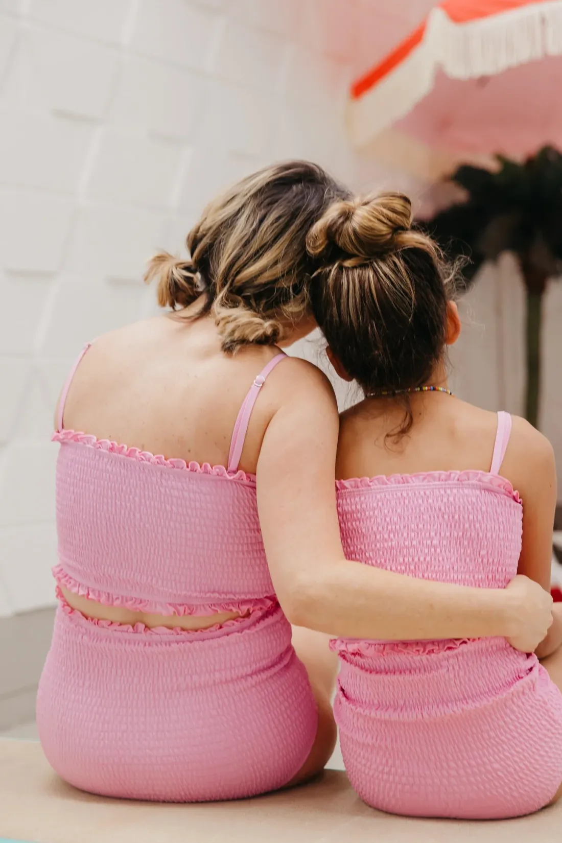 Kortni Jeane Ultimate Pink | Smocked Bottoms UltimatePink Outlet
