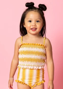 Kortni Jeane Vintage Triangles | Mini All Ruffled Up Bottoms VintageTriangles Discount