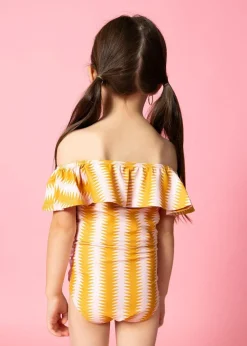 Kortni Jeane Vintage Triangles | Mini Down in Front Ruffle Bottoms VintageTriangles Fashion