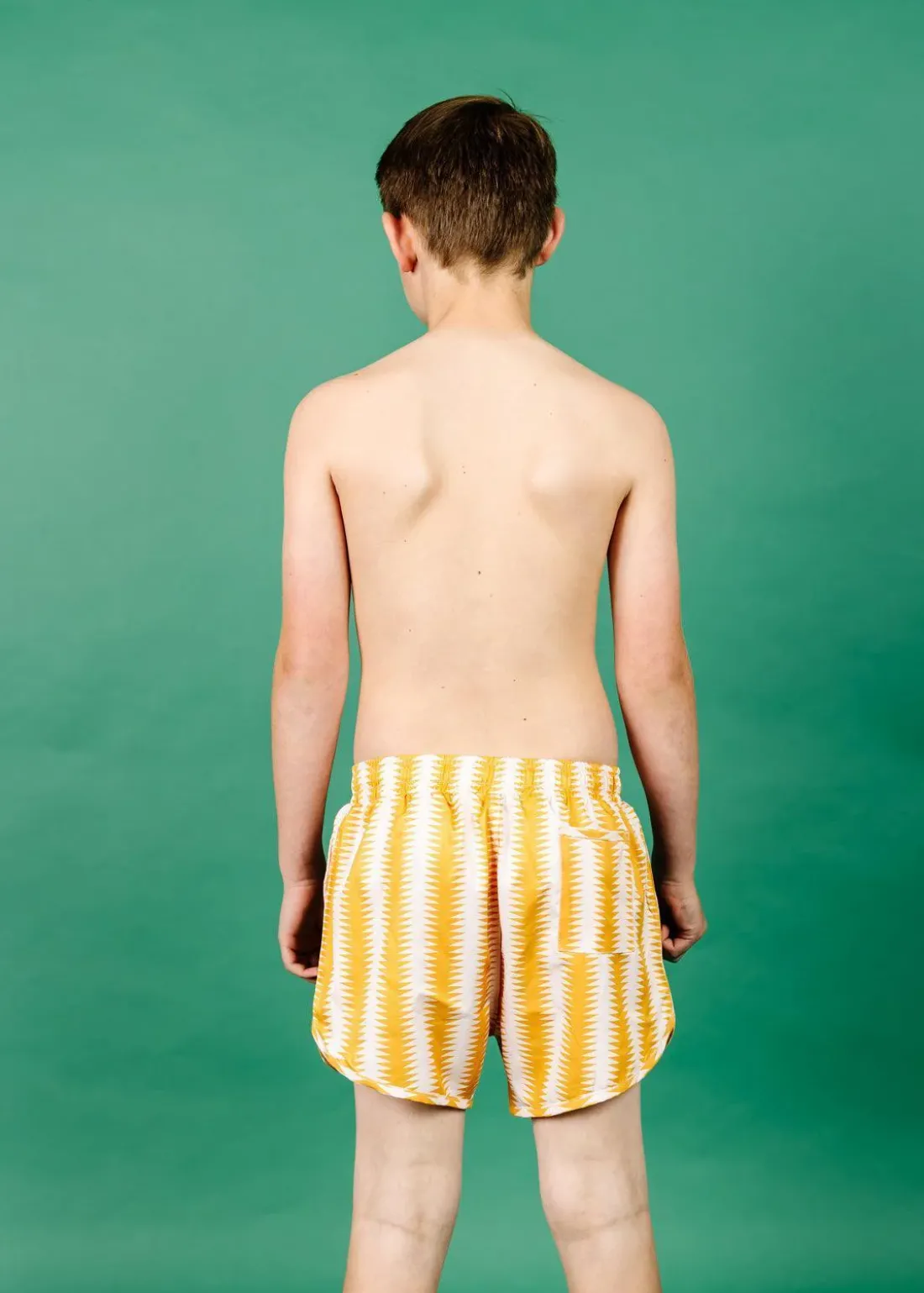 Kortni Jeane Vintage Triangles | Youth Retro Shorties VintageTriangles Clearance