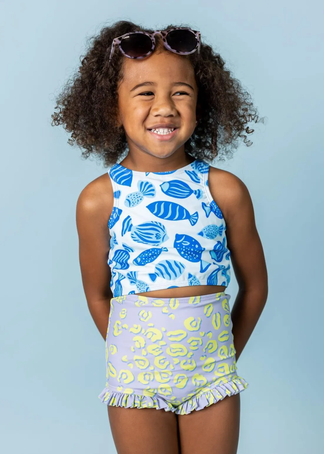 Kortni Jeane Vivid Cheetah | Mini All Ruffled Up Bottoms VividCheetah Discount