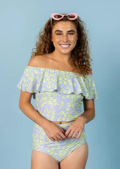 Kortni Jeane Vivid Cheetah | Ruffled Around Top VividCheetah Online