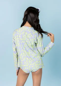 Kortni Jeane Vivid Cheetah | Youth Rashguard Top (Unisex) VividCheetah New