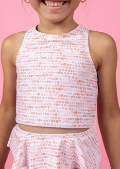 Kortni Jeane Watercolor Dots | Mini Racer Back Top WatercolorDots Fashion
