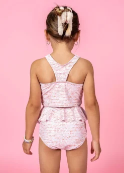 Kortni Jeane Watercolor Dots | Mini Racer Back Top WatercolorDots Fashion