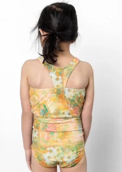 Kortni Jeane Wonderland Floral | Mini Down in Front Ruffle Bottoms WonderlandFloral Outlet