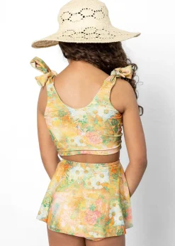 Kortni Jeane Wonderland Floral | Mini Detached Short Skirt WonderlandFloral Sale