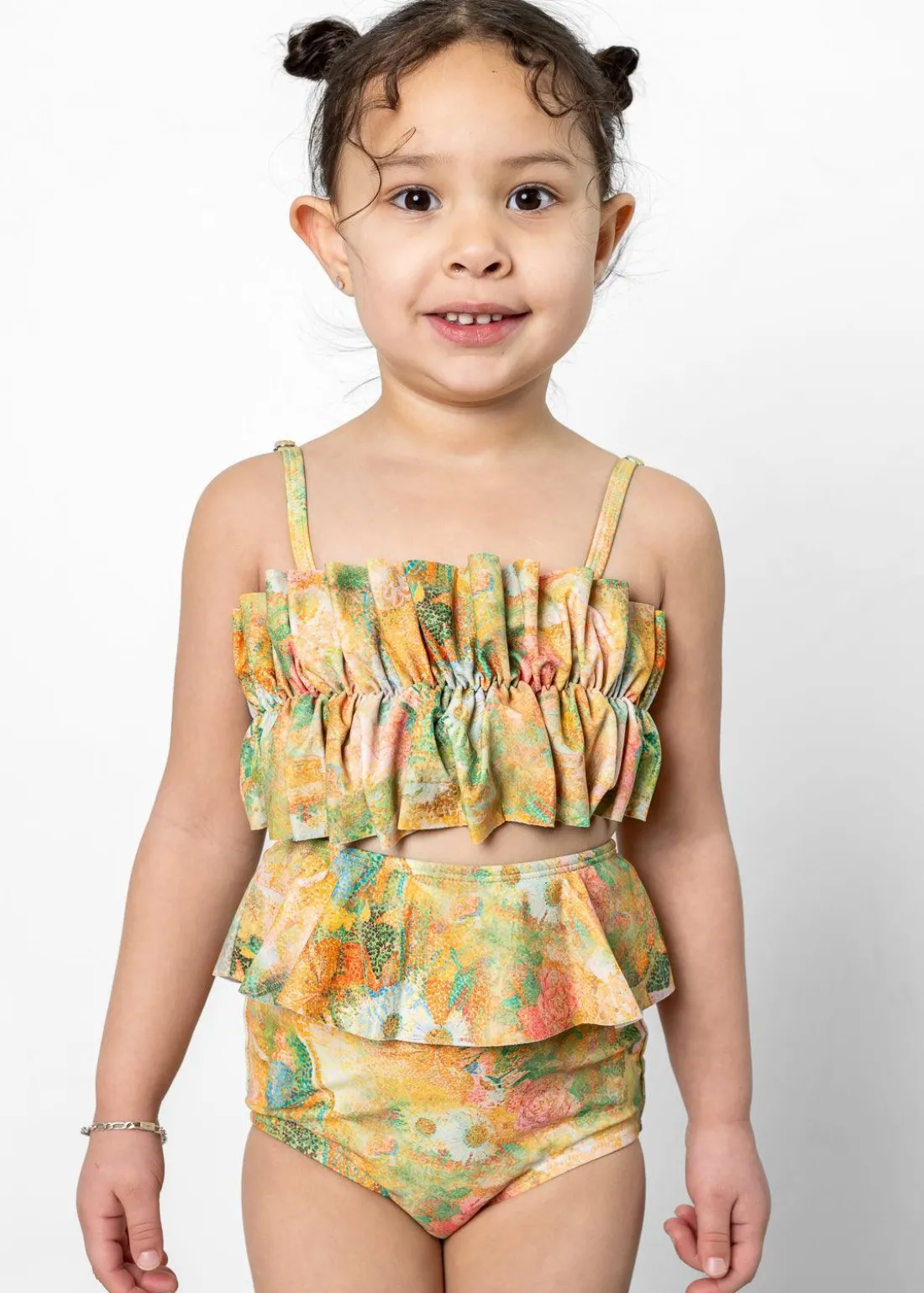 Kortni Jeane Wonderland Floral | Mini Peplum Bottoms WonderlandFloral Best