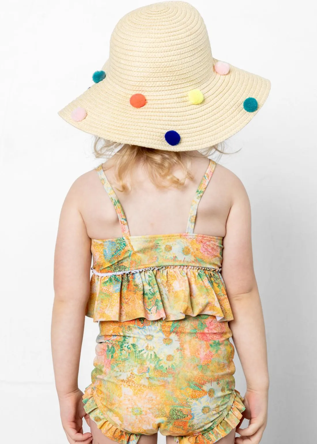 Kortni Jeane Wonderland Floral | Mini Peplum Top WonderlandFloral Best