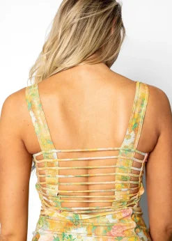 Kortni Jeane Wonderland Floral | Original Latter-Back Top WonderlandFloral Clearance