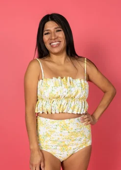 Kortni Jeane Yellow Meadow | Oversized Ruffle Top YellowMeadow Online
